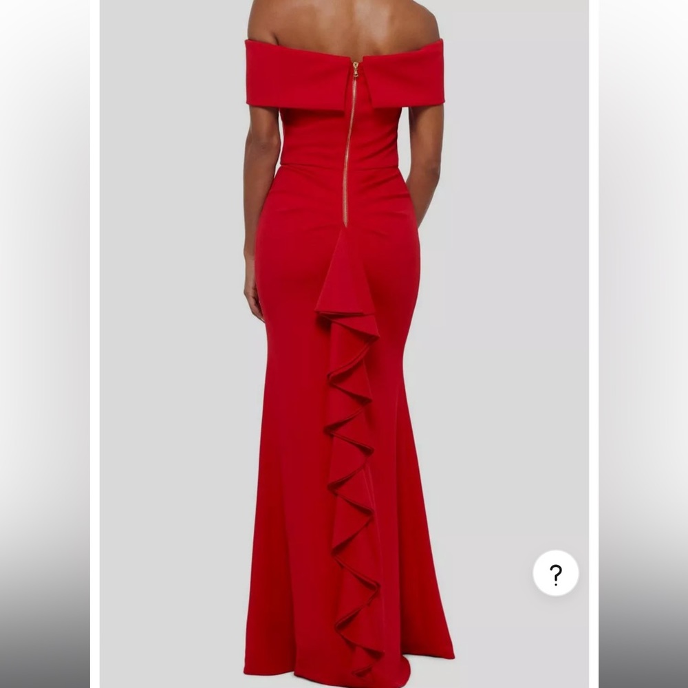 Betsy Adam’s Red Gown